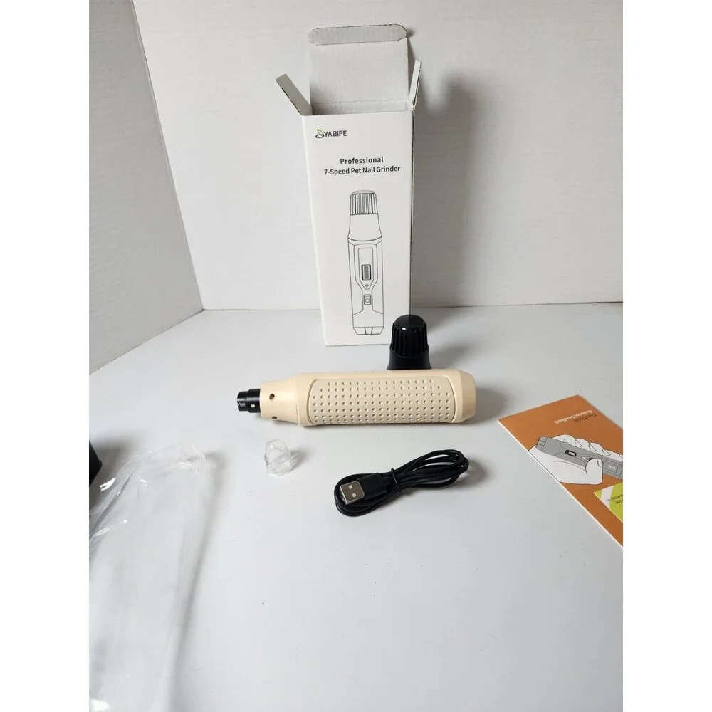 Yabife 7-Speed Pet Nail Grinder Professional
